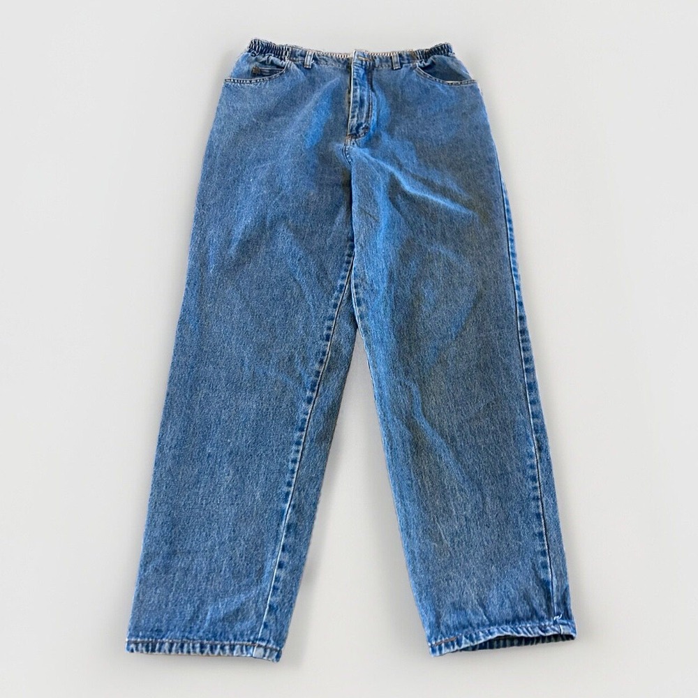 Vintage James River Traders Women's Denim Jeans Size 14 100% Cotton